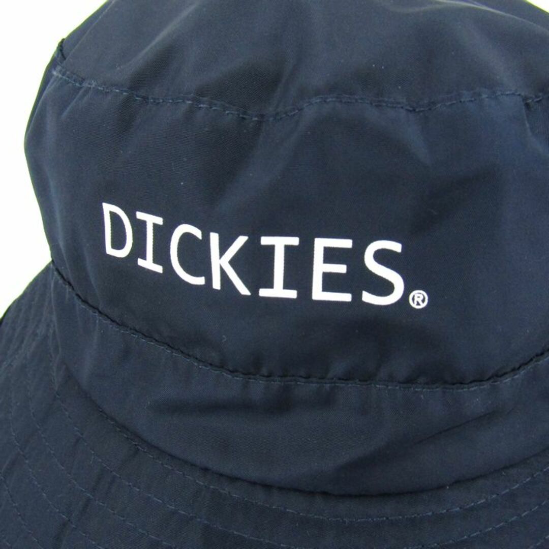 Dickies(ディッキーズ)のディッキーズ バケットハット ナイロン ロゴ ブランド 帽子 レディース メンズ 57-59サイズ ネイビー Dickies メンズの帽子(ハット)の商品写真