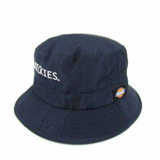 Dickies - ディッキーズ バケットハット ナイロン ロゴ ブランド 帽子 レディース メンズ 57-59サイズ ネイビー Dickies