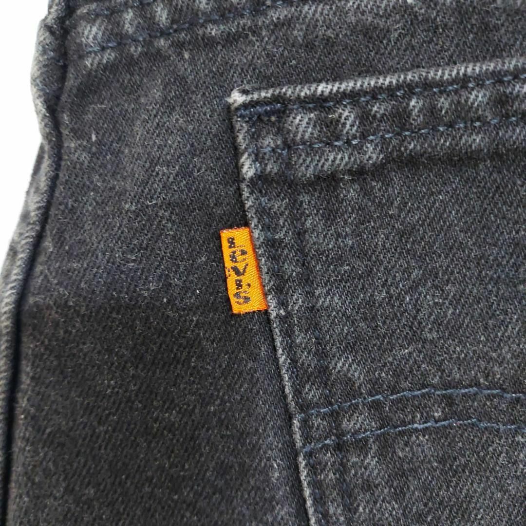 Levi's(リーバイス)のリーバイス9922 実寸 W35 ブラックデニム 黒 USA製 90s 8379 メンズのパンツ(デニム/ジーンズ)の商品写真