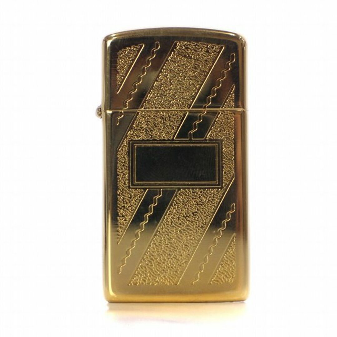 ZIPPO(ジッポー)のジッポー 92年製 タバコ オイルライター 火花確認済み ゴールドカラー エンタメ/ホビーのコレクション(その他)の商品写真