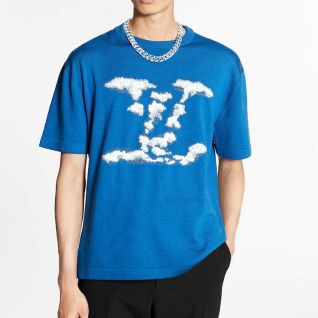LOUIS VUITTON(ルイヴィトン)のルイヴィトン クラウドジャガードTシャツ メンズのトップス(Tシャツ/カットソー(半袖/袖なし))の商品写真