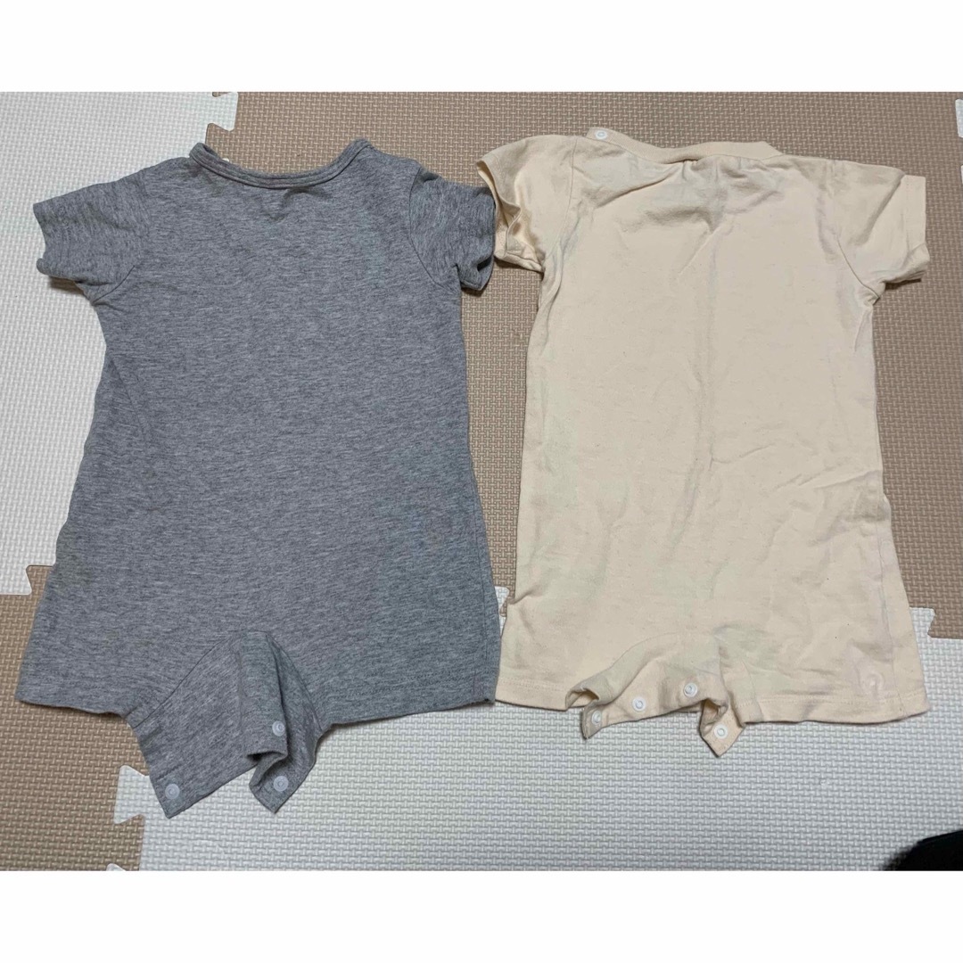 半そでロンパース【80㎝】 キッズ/ベビー/マタニティのベビー服(~85cm)(ロンパース)の商品写真
