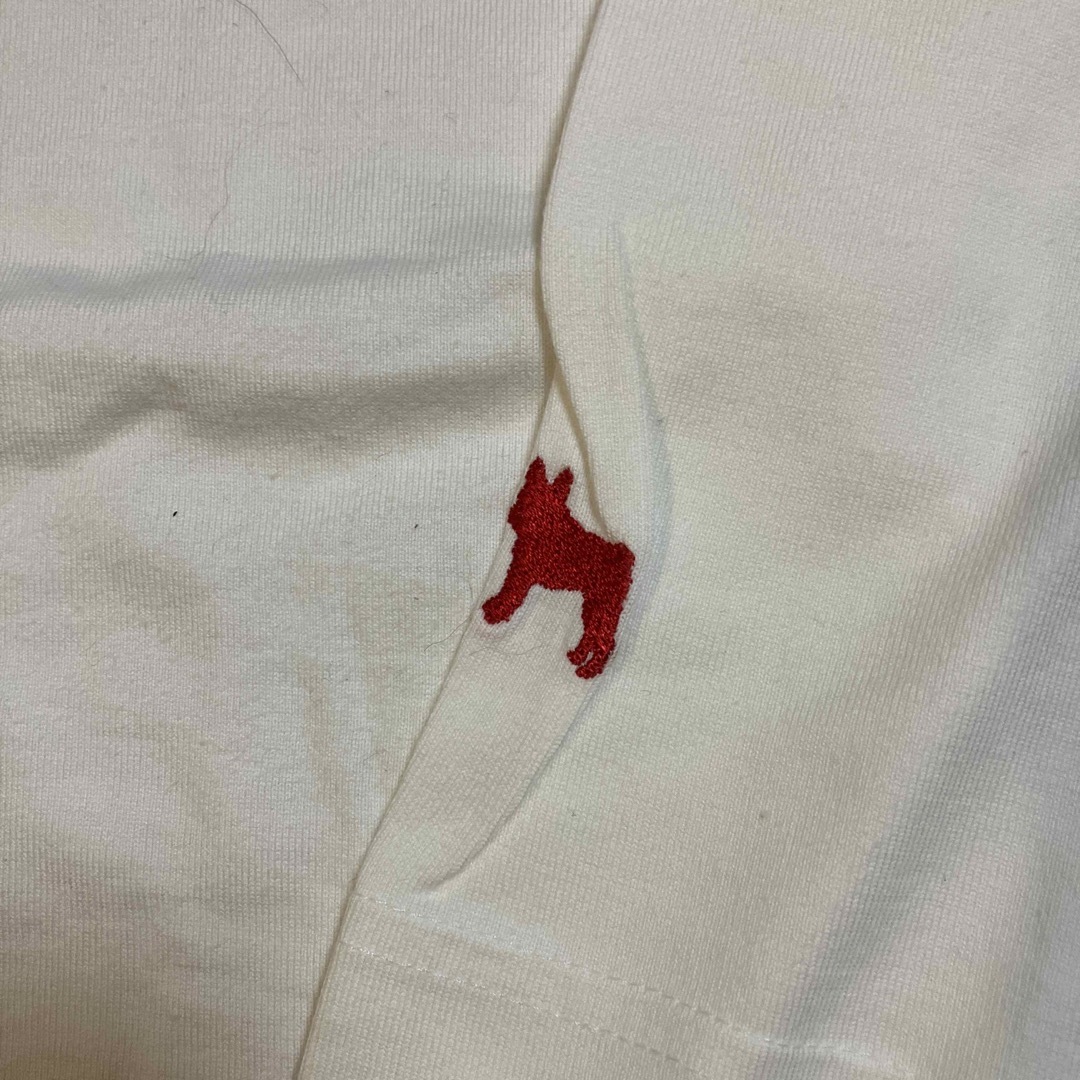 DOG DEPT(ドッグデプト)のDOG  DEPTフレンチブルドッグロングTシャツ　タグ付き　ユニセックス レディースのトップス(Tシャツ(長袖/七分))の商品写真