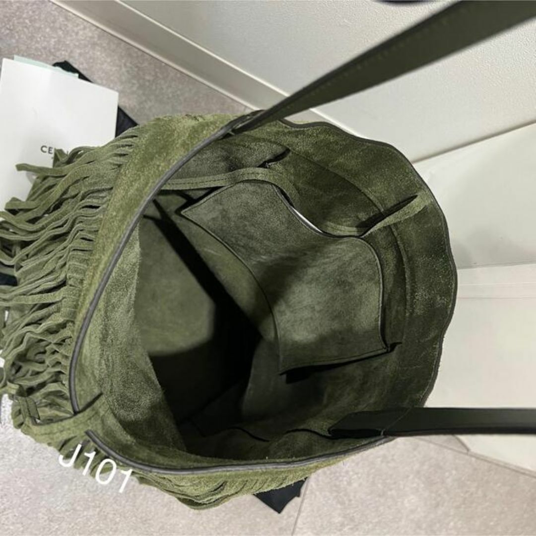 celine(セリーヌ)のセリーヌ フリンジバケットバッグ ショルダーバッグ メンズのバッグ(ショルダーバッグ)の商品写真