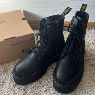 ドクターマーチン(Dr.Martens)のDr.Martens PISA 8ホール 厚底ブーツ 24cm 箱あり(ブーツ)