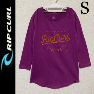 リップカール(Rip Curl)の１回着☆Rip CurlロンT七分袖MリップカールロキシーRVCAロンハーマン(Tシャツ(長袖/七分))