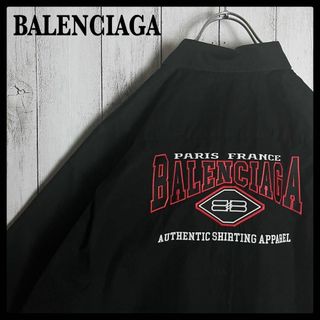 バレンシアガ(Balenciaga)の【超人気デザイン】バレンシアガ☆バック刺繍ロゴ入り半袖シャツ BBロゴ 入手困難(Tシャツ/カットソー(半袖/袖なし))