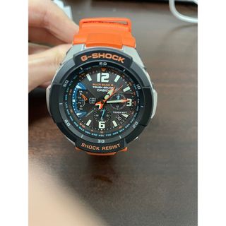 ジーショック(G-SHOCK)の完動品　状態良好　G-SHOCK スカイコクピット　GW-3000M-4AJF(腕時計(アナログ))