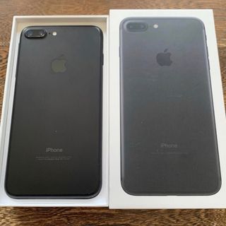 アイフォーン(iPhone)のiPhone7 Plus 256gb SIMフリー Apple BLACK(スマートフォン本体)