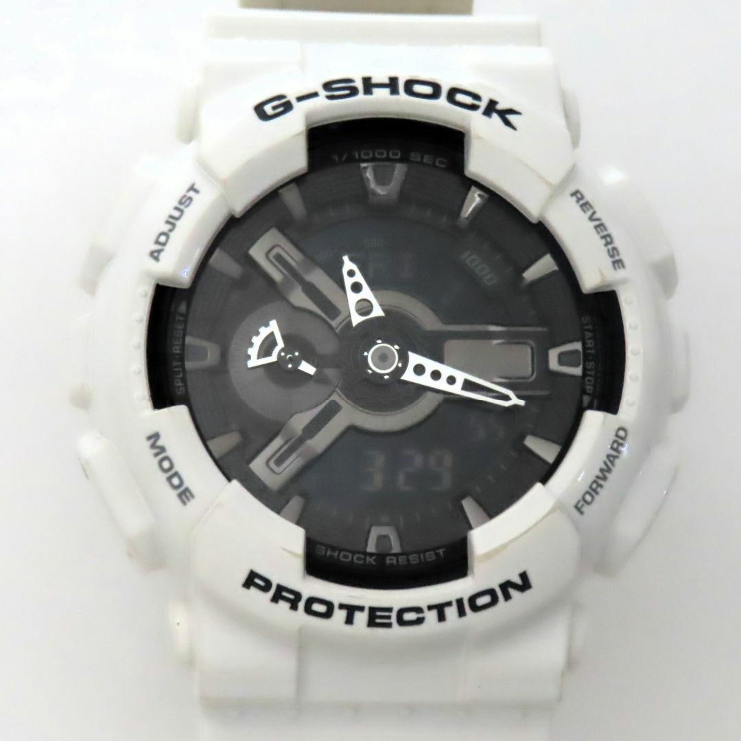 CASIO(カシオ)の稼働品 美品 CASIO G-SHOCK カシオ 腕時計 GA-110GW 白 メンズの時計(腕時計(デジタル))の商品写真