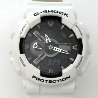 カシオ(CASIO)の稼働品 美品 CASIO G-SHOCK カシオ 腕時計 GA-110GW 白(腕時計(デジタル))