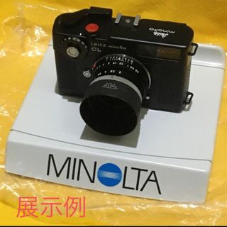 KONICA MINOLTA - MINOLTA カメラ展示 店頭用カメラ台 レア什器 ビンテージ デッドストック