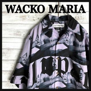 ワコマリア(WACKO MARIA)の9139【即完売モデル】ワコマリア☆総柄デザイン半袖シャツ　入手困難　美品(シャツ)