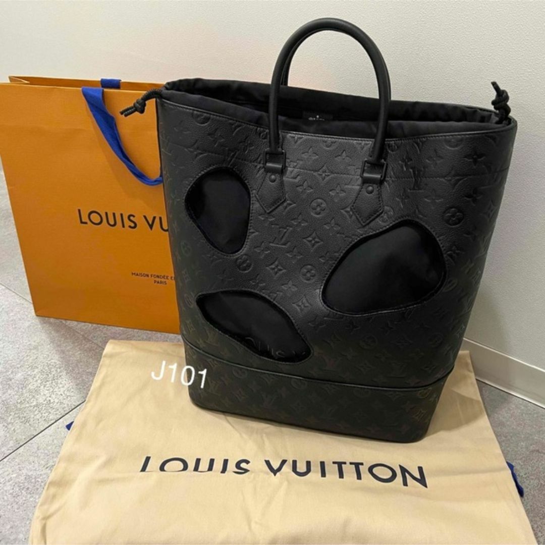 LOUIS VUITTON - ルイヴィトン ウィズホールズ・トートバッグ MM LOUIS VUITTON - ルイヴィトン ウィズホールズ・トートバッグ MM