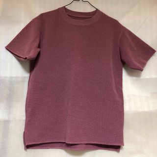 グローバルワーク(GLOBAL WORK)のメンズSサイズ　ワッフルのような生地　しっかり生地　Tシャツ(Tシャツ/カットソー(半袖/袖なし))