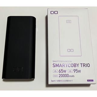 シーアイオー(CIO)のCIO モバイルバッテリー SMARTCOBY TRIO 20000mAh(バッテリー/充電器)