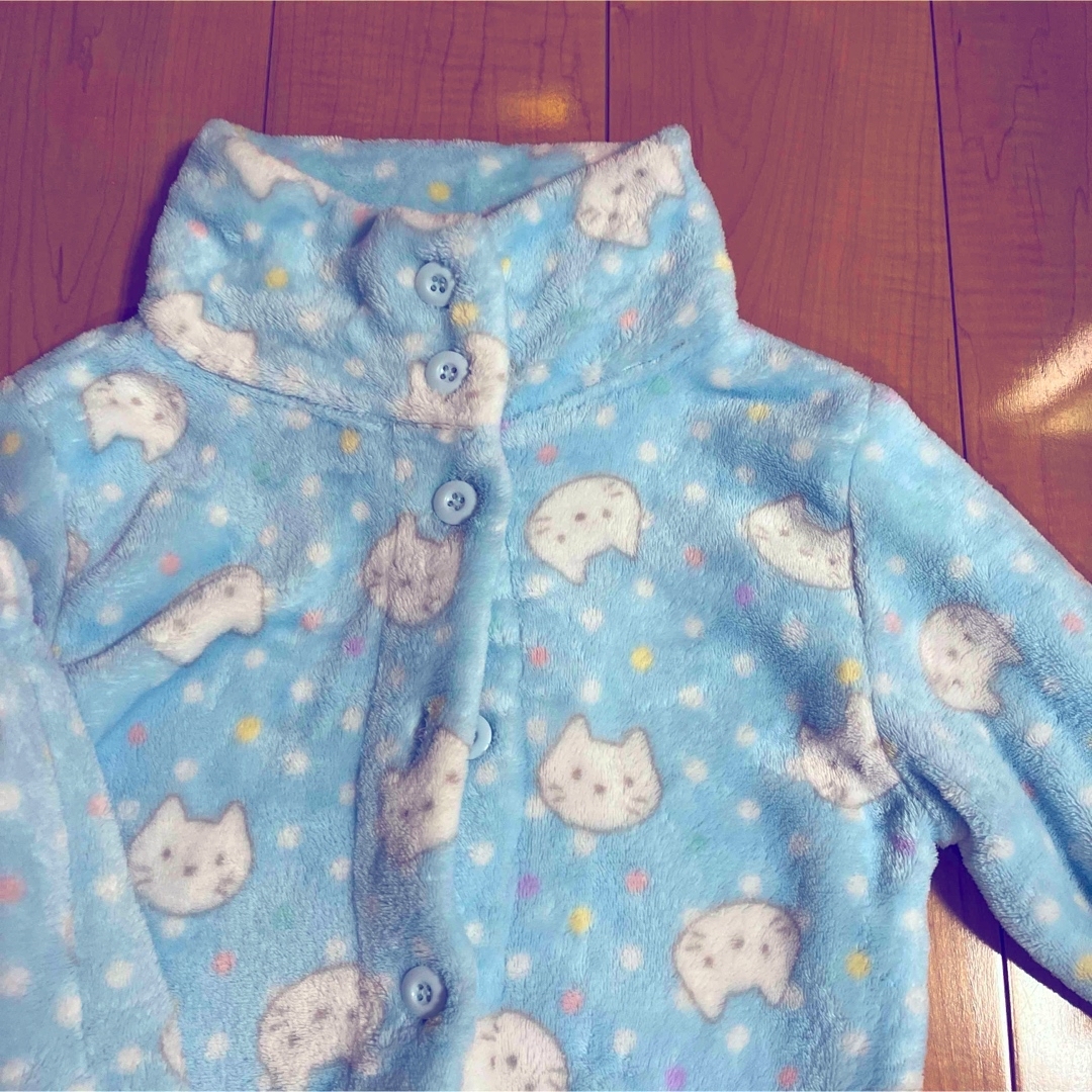 パジャマガールズふわふわもこもこ140cm キッズ/ベビー/マタニティのキッズ服女の子用(90cm~)(パジャマ)の商品写真