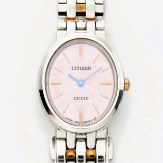 シチズン(CITIZEN)の稼働品 美品 シチズン エクシード エコドライブ デュラテクト レディース(腕時計)