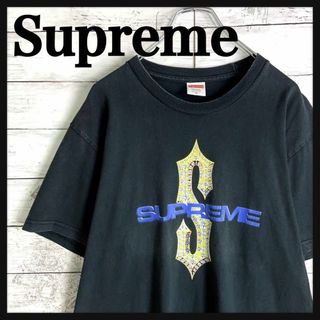 シュプリーム(Supreme)の9044【即完売モデル】シュプリーム☆ビッグロゴ人気デザインtシャツ　入手困難(Tシャツ/カットソー(半袖/袖なし))