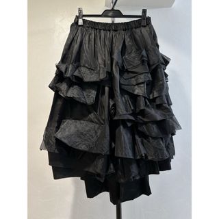 コムデギャルソン(COMME des GARCONS)の2021AW コムデギャルソン　フリルスカート(ロングスカート)