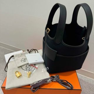 Hermes - エルメス　ピコタンロックカーゴ 18 PM ブラック ゴールド金具