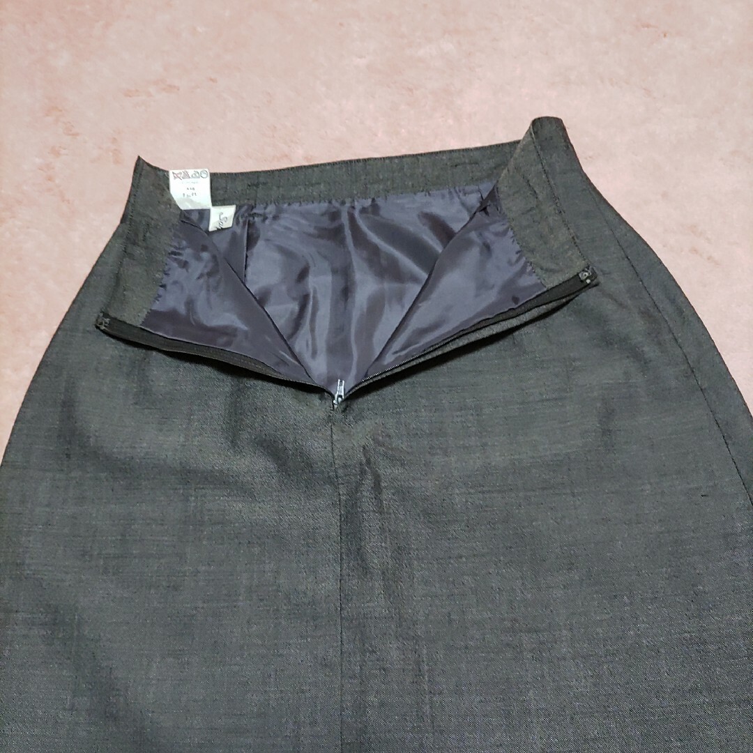 タイトスカート　W63㎝　茶色 レディースのスカート(ひざ丈スカート)の商品写真