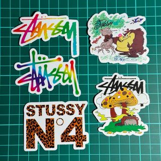 ステューシー(STUSSY)のa-10 防水ステッカー 5枚セット(ステッカー)