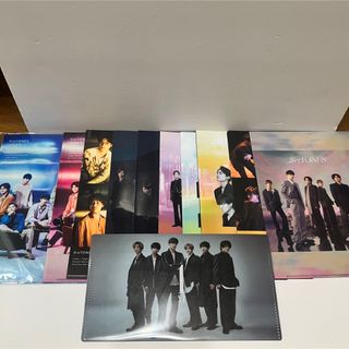 SixTONES 特典 クリアファイルセット 11点(アイドルグッズ)