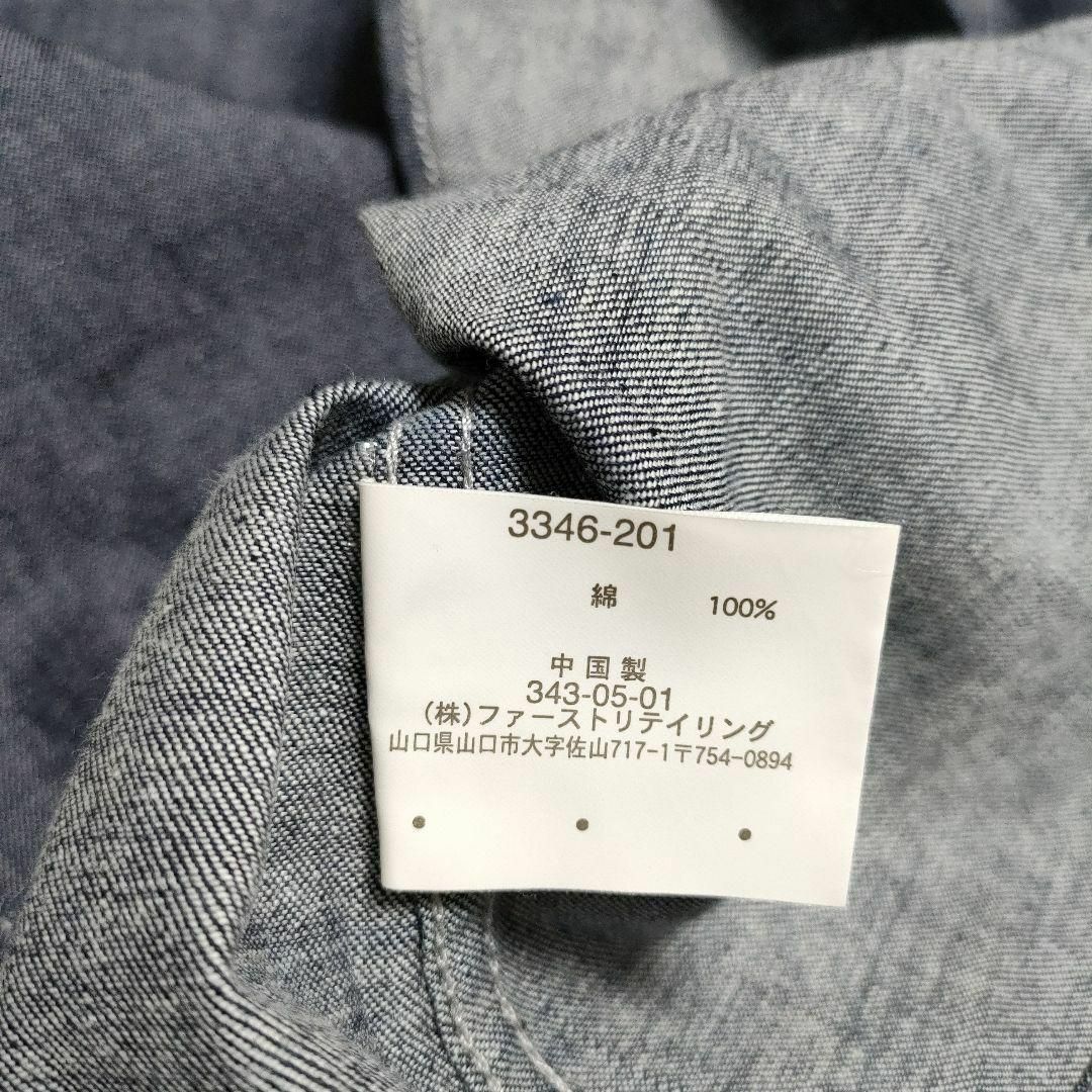UNIQLO(ユニクロ)のUNIQLO ユニクロ (S)　デニム半袖シャツ　オールド　旧タグ メンズのトップス(シャツ)の商品写真