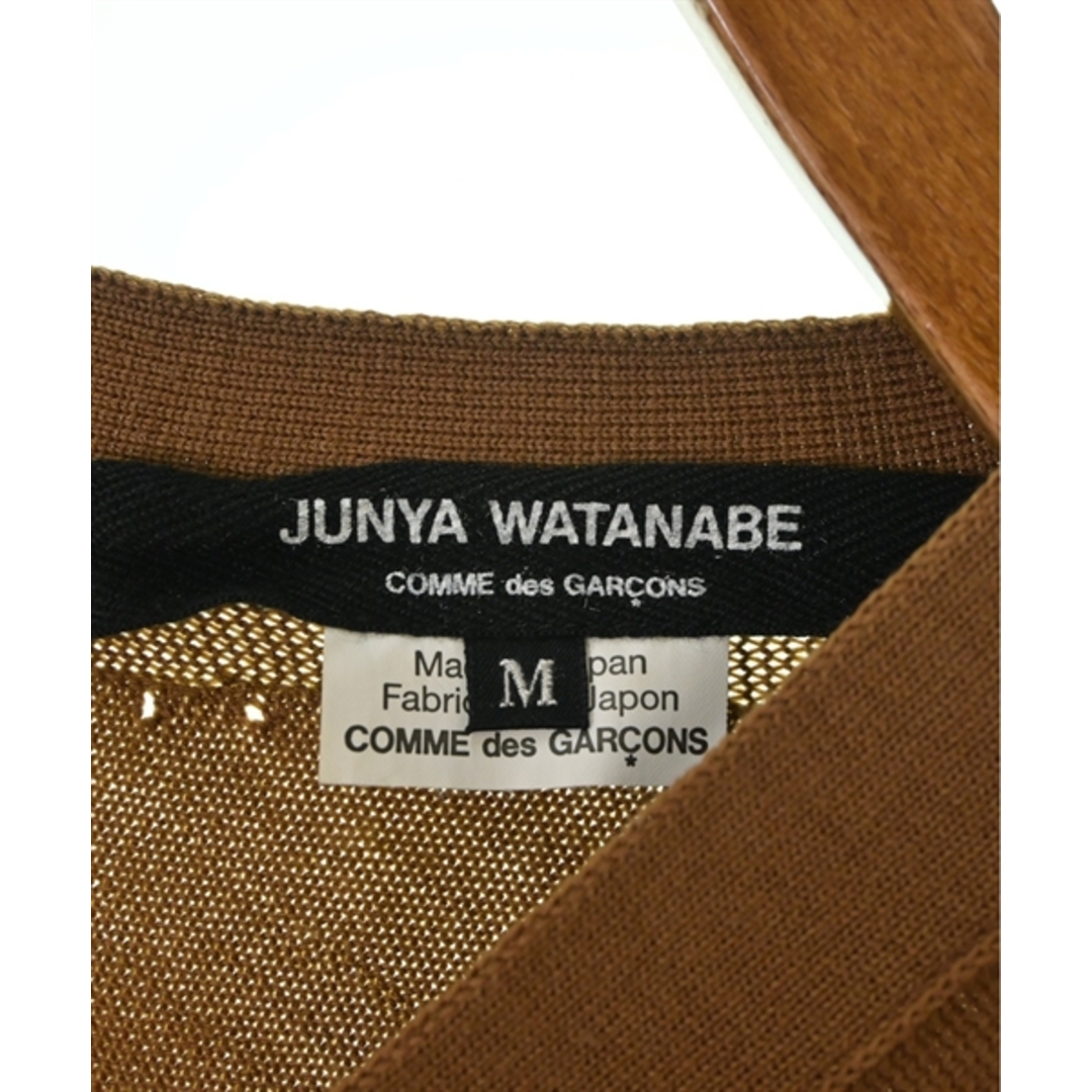 JUNYA WATANABE(ジュンヤワタナベ)のJUNYA WATANABE ジュンヤワタナベ ニット・セーター M 茶 【古着】【中古】 レディースのトップス(ニット/セーター)の商品写真