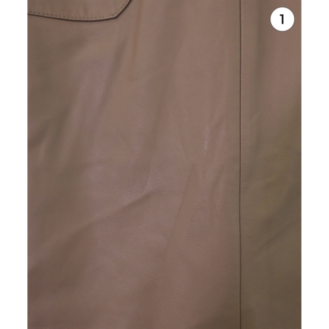 Noble(ノーブル)のNOBLE ノーブル ロング・マキシ丈スカート 34(XS位) 茶 【古着】【中古】 レディースのスカート(ロングスカート)の商品写真