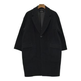 トリココムデギャルソン(tricot COMME des GARCONS)のtricot COMME des GARCONS チェスターコート S 黒 【古着】【中古】(チェスターコート)