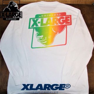 エクストララージ(XLARGE)のしゅう様専用人気のデカロゴ◆エクストララージ◆ラグランロングカットソー(Tシャツ/カットソー(七分/長袖))