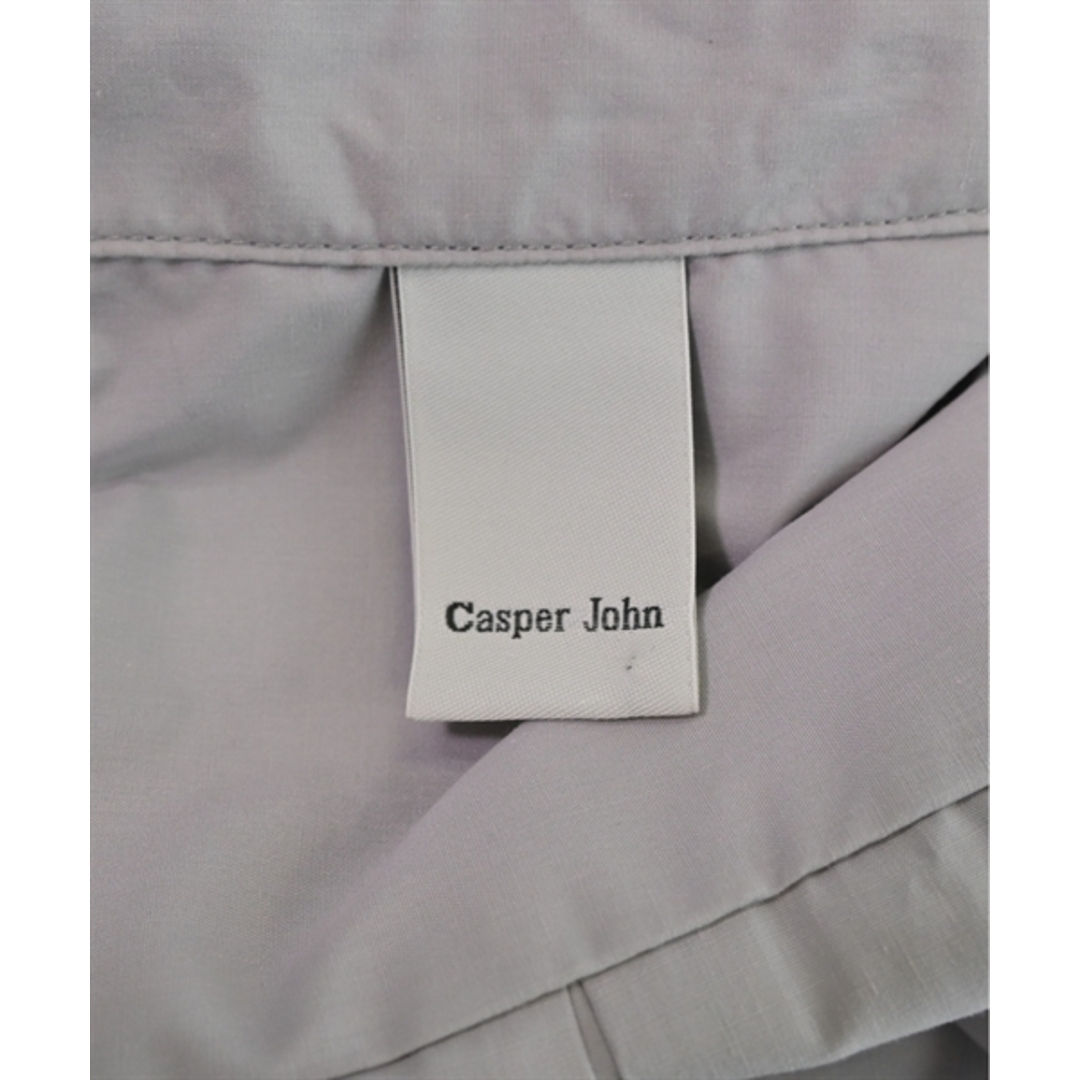 Casper John(キャスパージョン)のCasper John キャスパージョン カジュアルシャツ L グレー 【古着】【中古】 メンズのトップス(シャツ)の商品写真