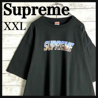 シュプリーム(Supreme)の9123【希少2XLサイズ】シュプリーム☆ビッグロゴビッグサイズtシャツ　美品(Tシャツ/カットソー(半袖/袖なし))