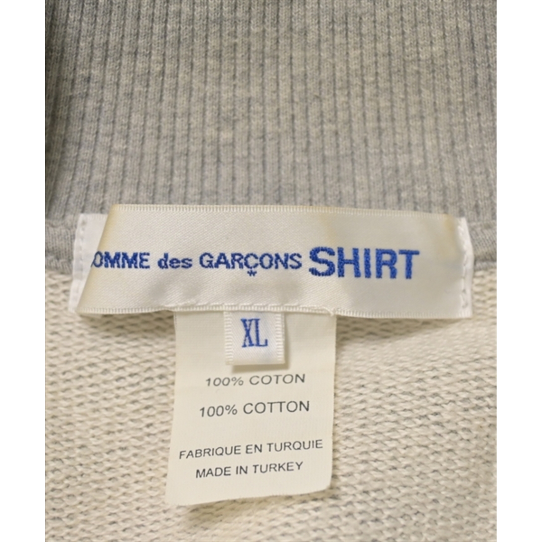 COMME des GARCONS SHIRT(コムデギャルソンシャツ)のCOMME des GARCONS SHIRT スウェット XL グレー 【古着】【中古】 メンズのトップス(スウェット)の商品写真