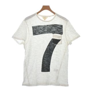 ラグアンドボーン(Rag & Bone)のrag & bone ラグアンドボーン Tシャツ・カットソー M 白 【古着】【中古】(Tシャツ/カットソー(半袖/袖なし))