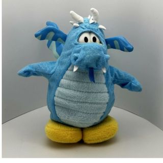 ディズニー(Disney)のディズニー　クラブ ペンギン　ブルードラゴン　７インチ(ぬいぐるみ)