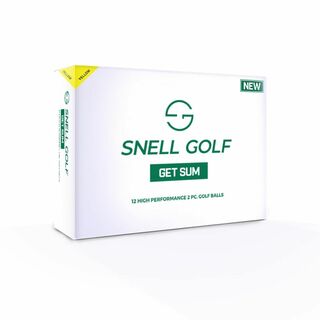 【色: イエロー】Snell Golf GET SUM （ゲッサム）2024モデ(クラブ)