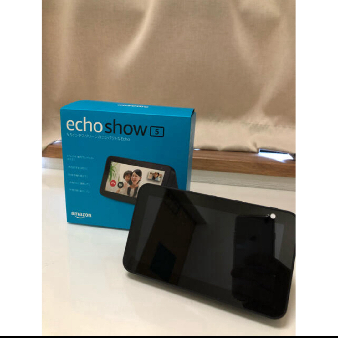 Amazon(アマゾン)の[めんぼー様限定]echo show5 amazon スマホ/家電/カメラのオーディオ機器(スピーカー)の商品写真