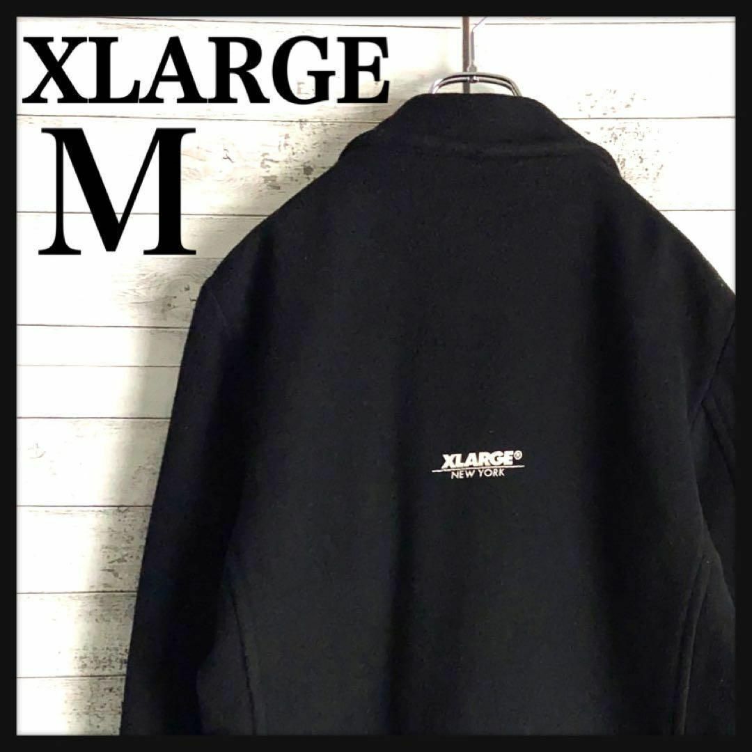 XLARGE(エクストララージ)の8486【定番デザイン】エクストララージ☆バッグロゴウールジャケット　美品 その他のその他(その他)の商品写真