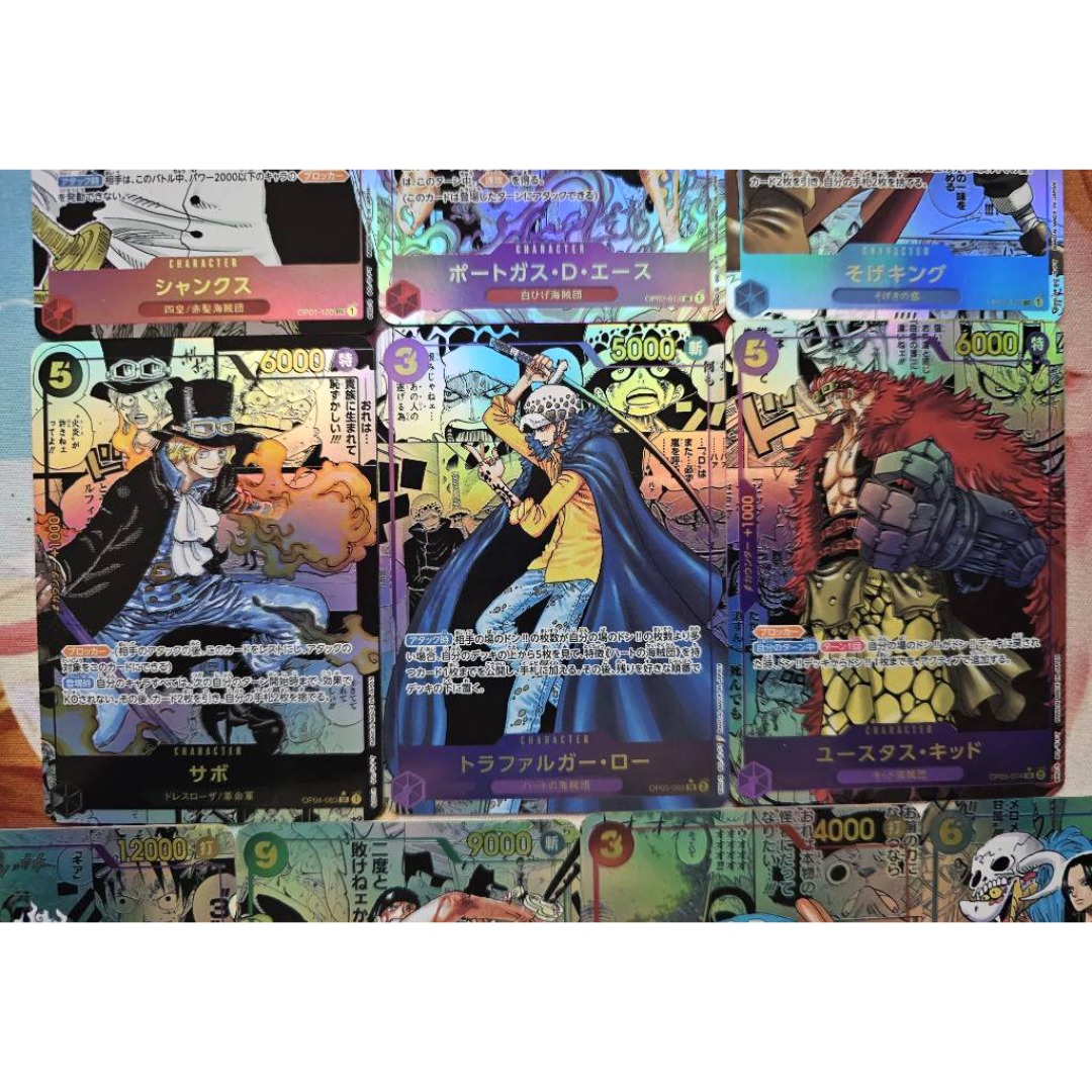 【防犯展示用】ワンピースカード コミックパラレル　10枚セット エンタメ/ホビーのトレーディングカード(シングルカード)の商品写真
