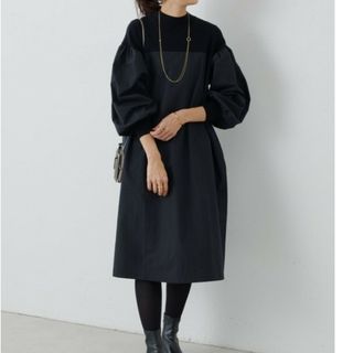 BEARDSLEY - 新品 タグ付き ビアズリー ニットコンビワンピース