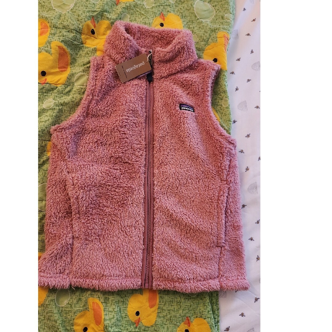 patagonia(パタゴニア)のPatagoniaパタゴニアフリースベスト キッズ/ベビー/マタニティのキッズ服女の子用(90cm~)(ジャケット/上着)の商品写真