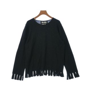 ブラックコムデギャルソン(BLACK COMME des GARCONS)のBLACK COMME des GARCONS ニット・セーター M 黒 【古着】【中古】(ニット/セーター)