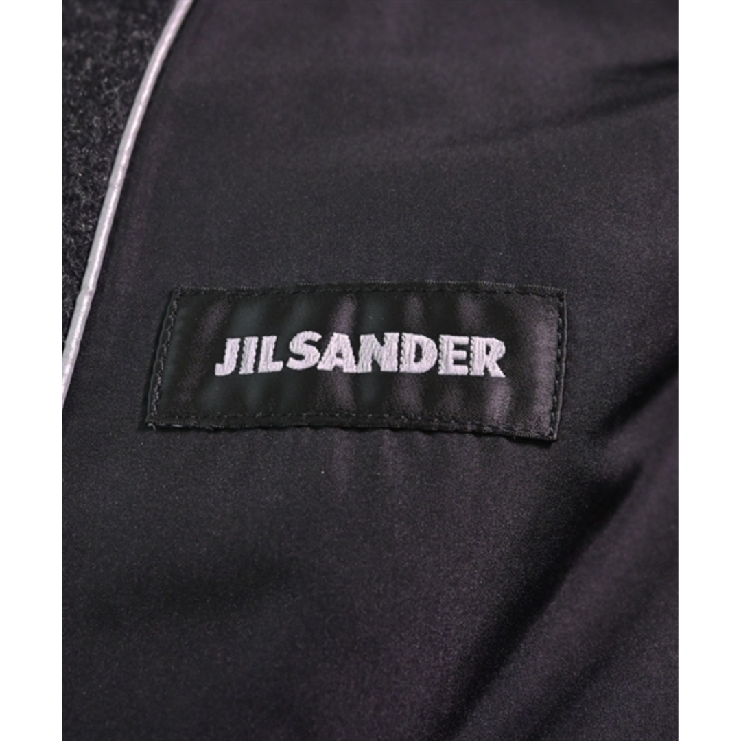 Jil Sander(ジルサンダー)のJIL SANDER ジルサンダー ピーコート 50(XL位) チャコールグレー 【古着】【中古】 メンズのジャケット/アウター(ピーコート)の商品写真