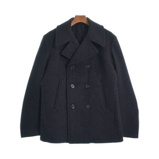 Jil Sander - JIL SANDER ジルサンダー ピーコート 50(XL位) チャコールグレー 【古着】【中古】