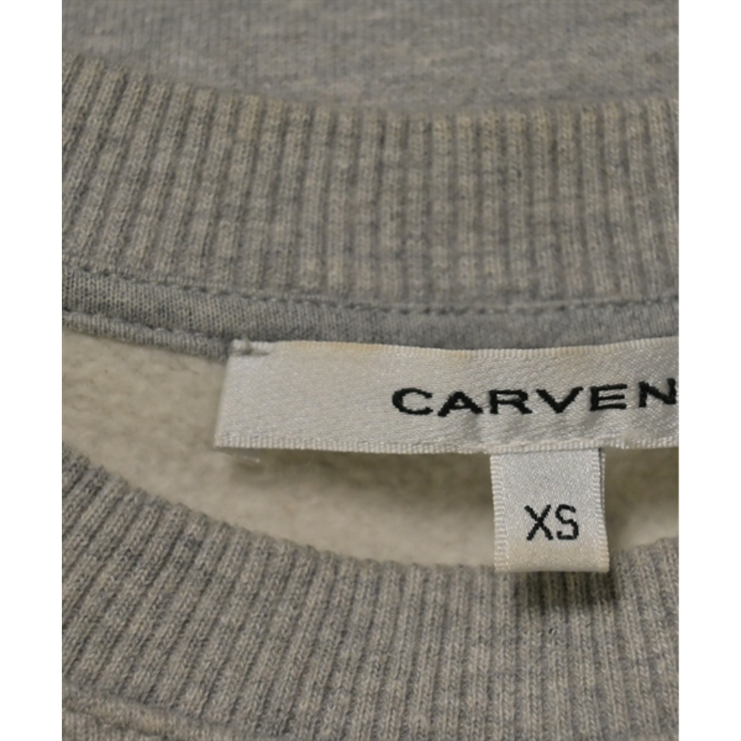 CARVEN(カルヴェン)のCARVEN カルヴェン スウェット XS グレー 【古着】【中古】 レディースのトップス(トレーナー/スウェット)の商品写真