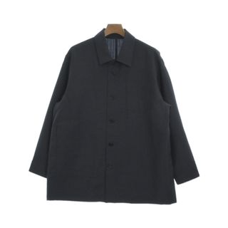 ジルサンダー(Jil Sander)のJIL SANDER ジルサンダー カジュアルシャツ 44(xs位) 紺 【古着】【中古】(シャツ)