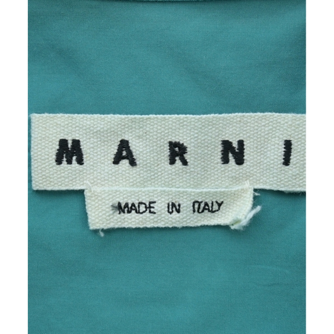 Marni(マルニ)のMARNI マルニ カジュアルシャツ 48(L位) 青緑系 【古着】【中古】 メンズのトップス(シャツ)の商品写真
